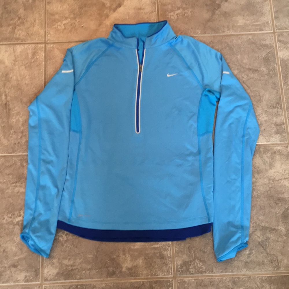 Women’s Nike 3/4 zip dri-fit pullover